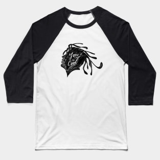 Dreadlocks hair design Baseball T-Shirt